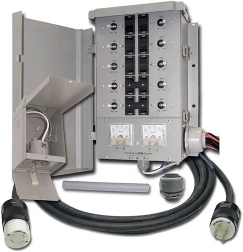 connecticut electric emergen switch power inlet box|Connecticut emergen transfer switch kit.